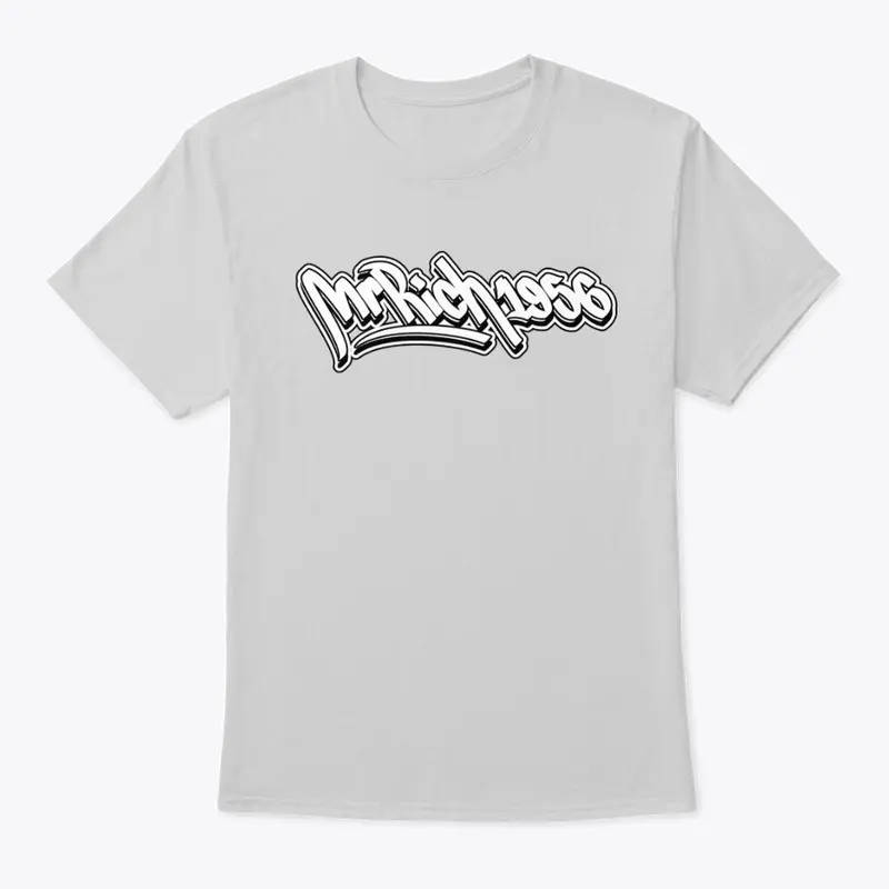 MrRich1956 Slick Logo - White