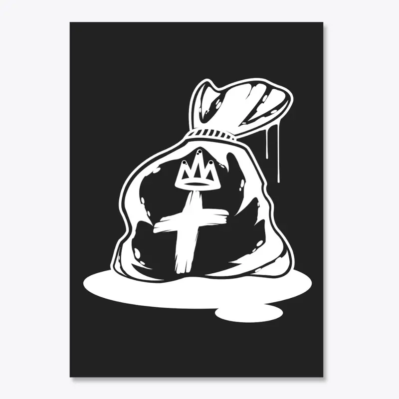 Blessings Sticker - Black